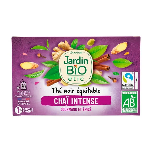 Thé noir Equitable ChaÏ Intense - Bio
