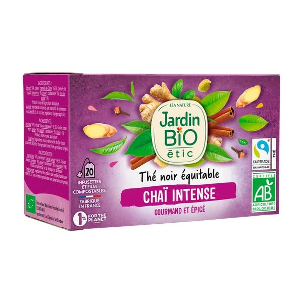 Thé noir Equitable ChaÏ Intense - Bio