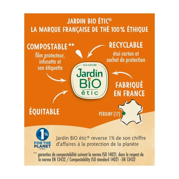 Thé noir Equitable Duo d'Agrumes - Bio