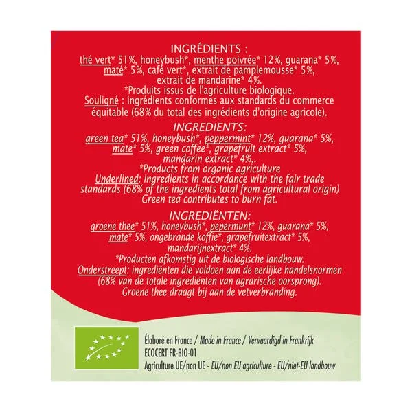 Thé Vert Equitable Strong Brûleur - bio
