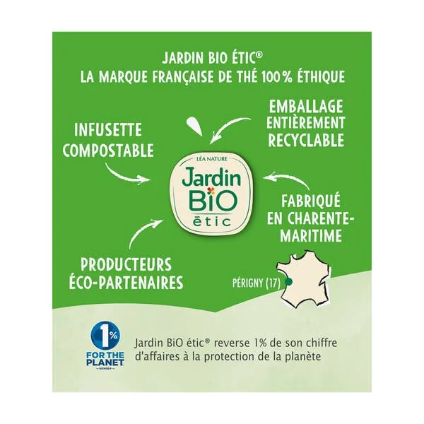 Thé vert Gingembre Citron Vert - bio