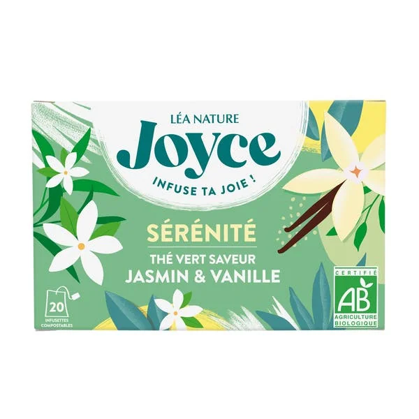 Thé vert SÉRÉNITÉ Jasmin et vanille
