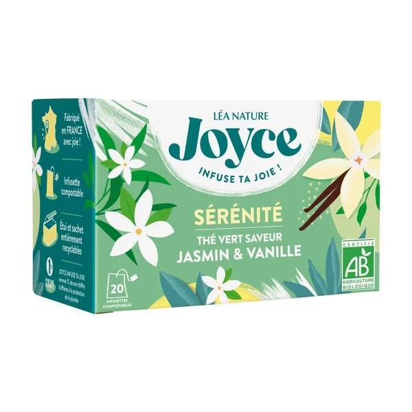 Thé vert SÉRÉNITÉ Jasmin et vanille
