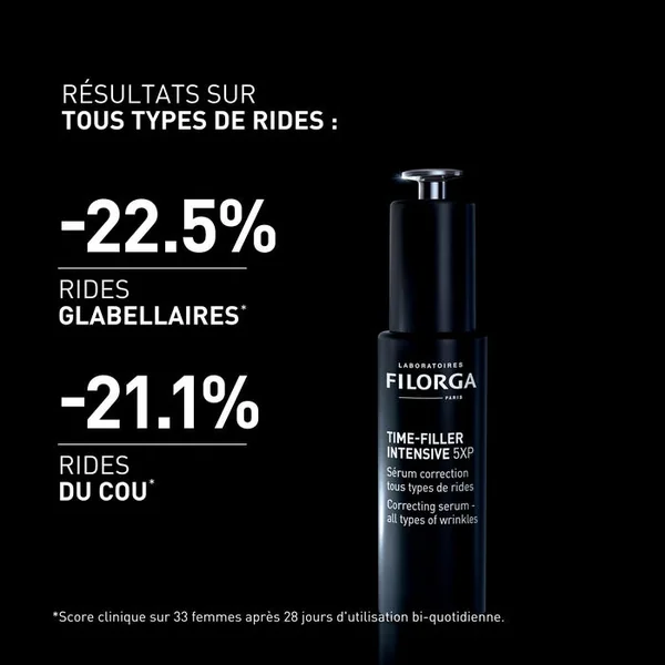 TIME-FILLER INTENSIVE 5XP - Sérum Correction Tous Types de Rides - Visage - Tous Types de Peaux, 30ml