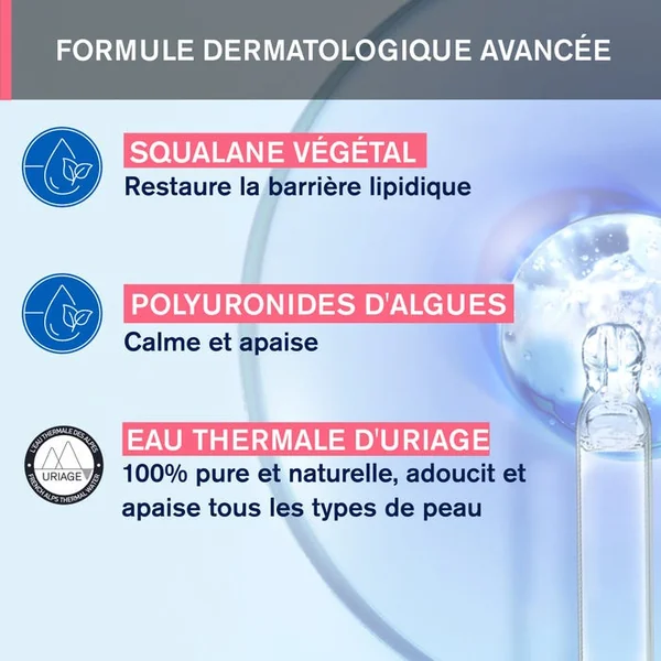 TOLEDERM CONTROL - Gel Lacté Démaquillant - Visage et Yeux - Peaux Sensibles, 150ml