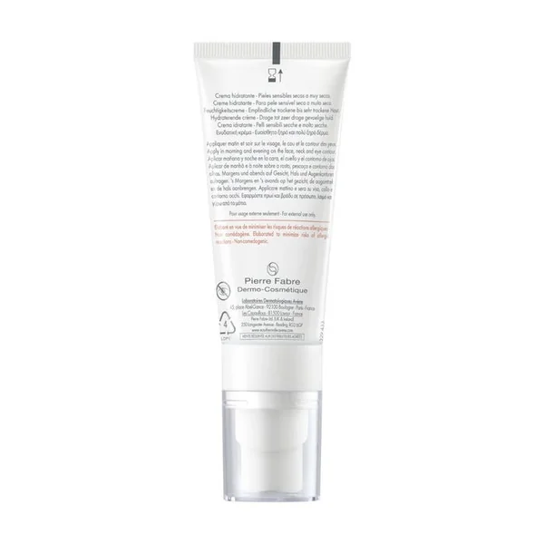TOLERANCE HYDRA-10 - Crème Hydratante - Visage - Peaux Sensibles Sèches à Très Sèches, 40ml