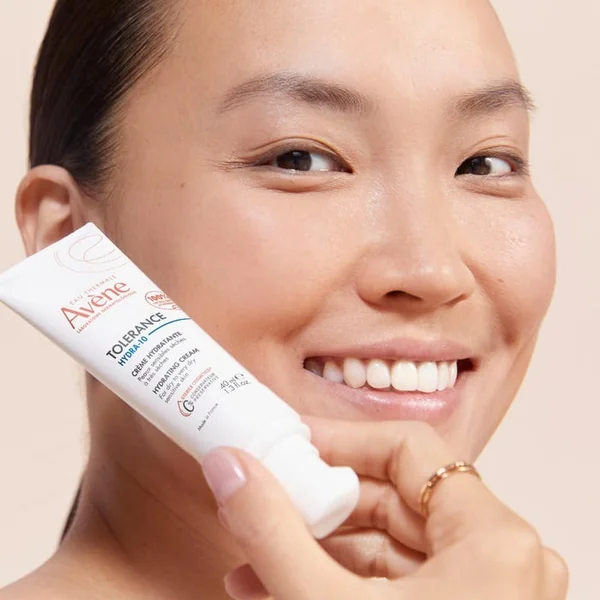 TOLERANCE HYDRA-10 - Crème Hydratante - Visage - Peaux Sensibles Sèches à Très Sèches, 40ml