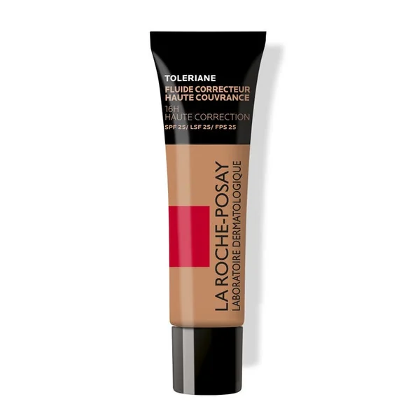 TOLERIANE - Fond de Teint Fluide Correcteur n°10.5 SPF25 Haute Couvrance Visage, 30ml
