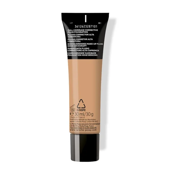TOLERIANE - Fond de Teint Fluide Correcteur n°10 SPF25 Haute Couvrance Visage, 30ml