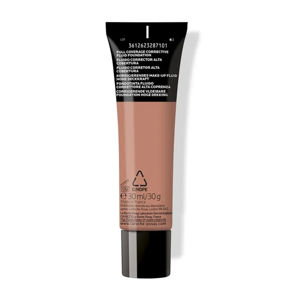 TOLERIANE - Fond de Teint Fluide Correcteur n°11 SPF25 Haute Couvrance Visage, 30ml