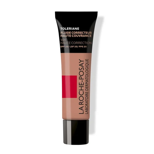 TOLERIANE - Fond de Teint Fluide Correcteur n°11 SPF25 Haute Couvrance Visage, 30ml