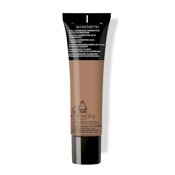 TOLERIANE - Fond de Teint Fluide Correcteur n°15 SPF25 Haute Couvrance Visage, 30ml