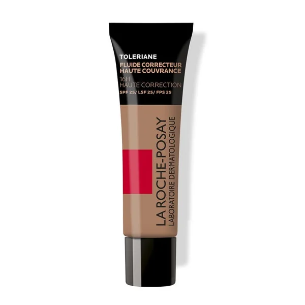 TOLERIANE - Fond de Teint Fluide Correcteur n°15 SPF25 Haute Couvrance Visage, 30ml