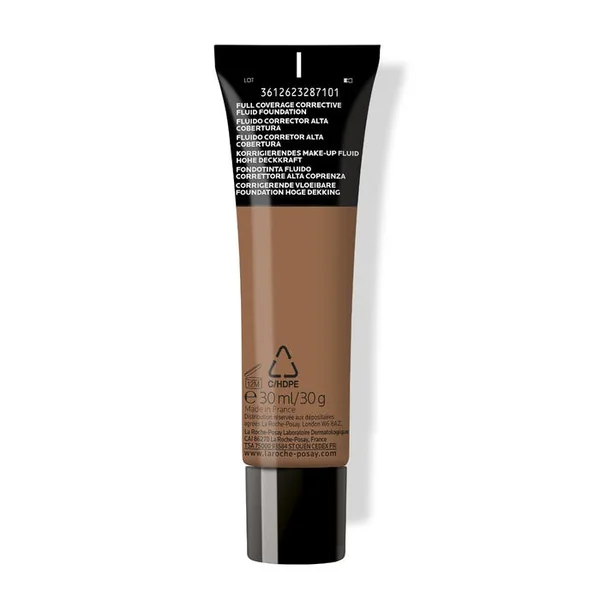 TOLERIANE - Fond de Teint Fluide Correcteur n°16 SPF25 Haute Couvrance Visage, 30ml