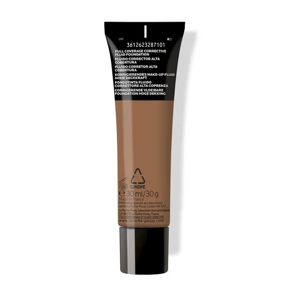 TOLERIANE - Fond de Teint Fluide Correcteur n°16 SPF25 Haute Couvrance Visage, 30ml