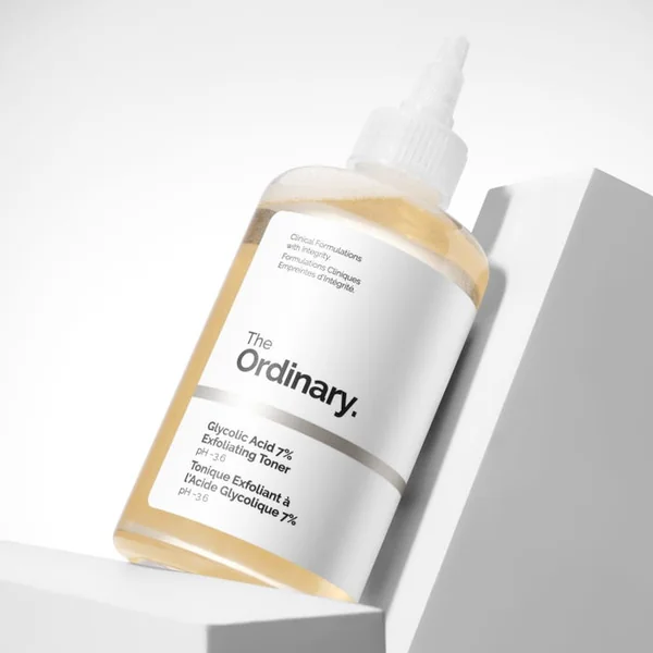 Tonique Exfoliant à l'Acide Glycolique 7% - Visage - Tous Types de Peaux, 240ml