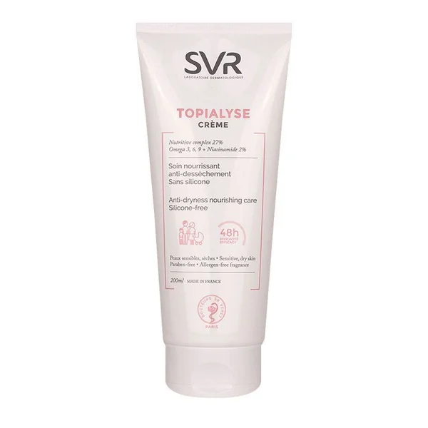 Topialyse Crème Soin Nourrissant Anti-Dessèchement 48h 200ml