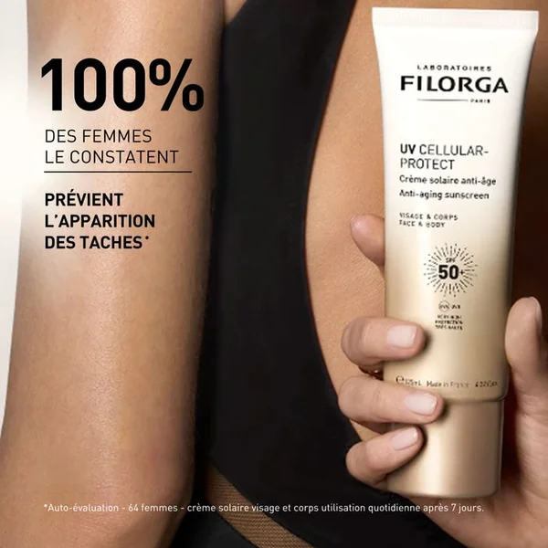 UV CELLULAR-PROTECT - Crème Solaire Anti-Age SPF50+ - Visage et Corps - Tous Types de Peaux, 125ml