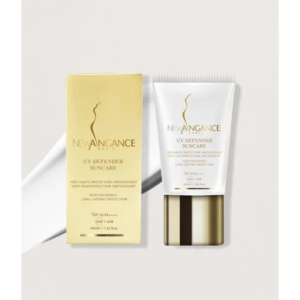 UV DEFENDER - Crème solaire SPF50 PA++++ - Visage - Tous Types de Peaux, 40ml