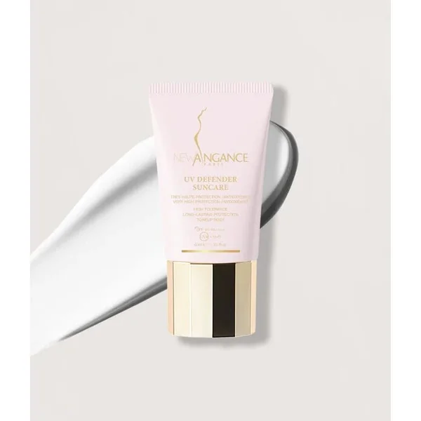 UV DEFENDER - Crème solaire Teint Rosé SPF50 PA++++ - Visage - Tous Types de Peaux, 40ml