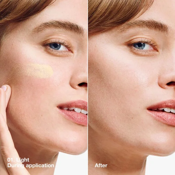 UV SOLUTIONS - Écran Solaire Illuminateur Teinté 01 Light SPF50 - Visage - Tous Types de Peaux, 40ml
