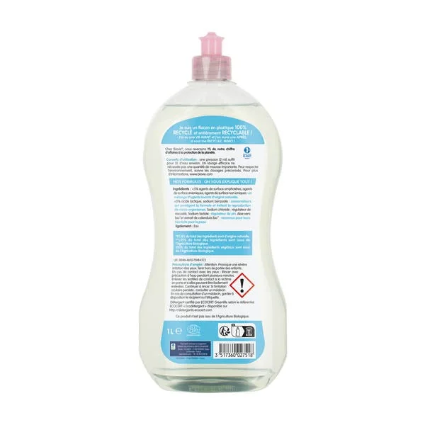 Vaisselle mains sans parfum