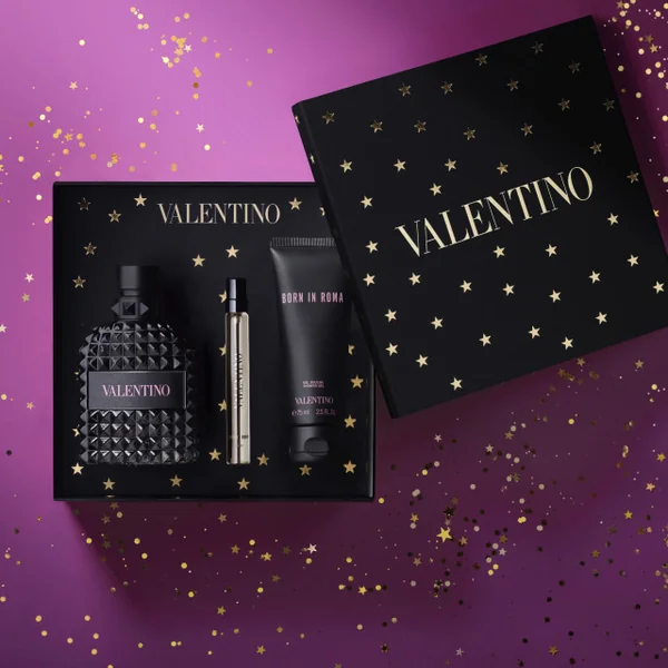Valentino - Born in Roma Uomo Coffret Eau de Toilette avec vaporisateur de voyage et gel douche