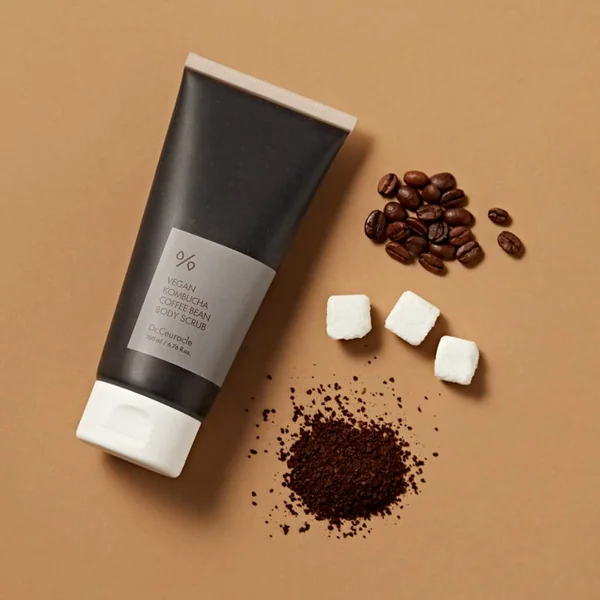 Vegan Kombucha Coffee Bean Body Scrub