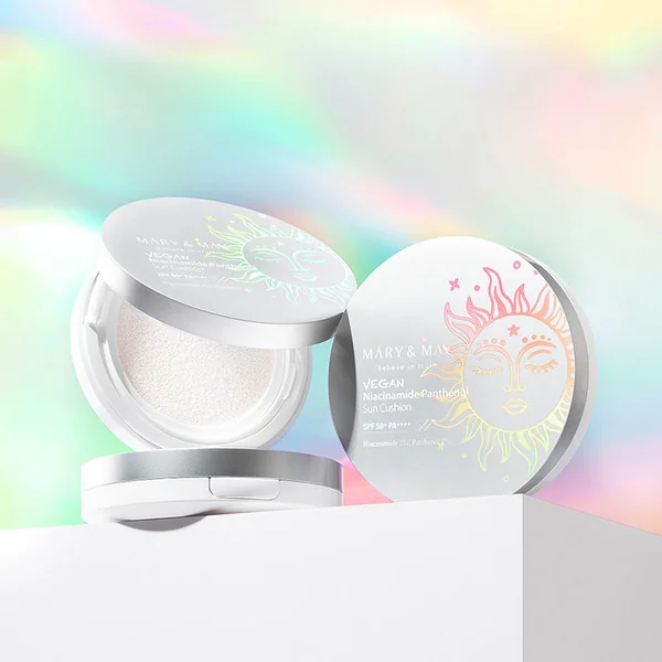 Vegan Niacinamide Panthenol Sun Cushion SPF50+ PA++++
