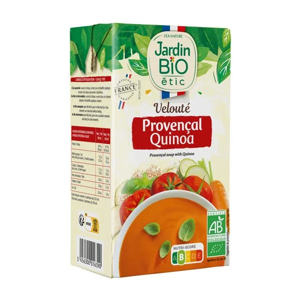 Velouté aux légumes et au quinoa - bio