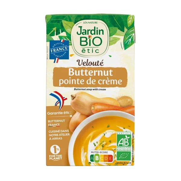 Velouté Butternut Pointe de crème - bio