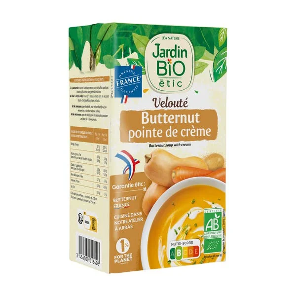 Velouté Butternut Pointe de crème - bio