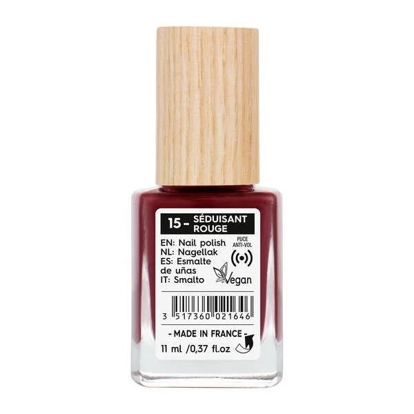 Vernis à ongles, Natural Color - 15 Séduisant rouge