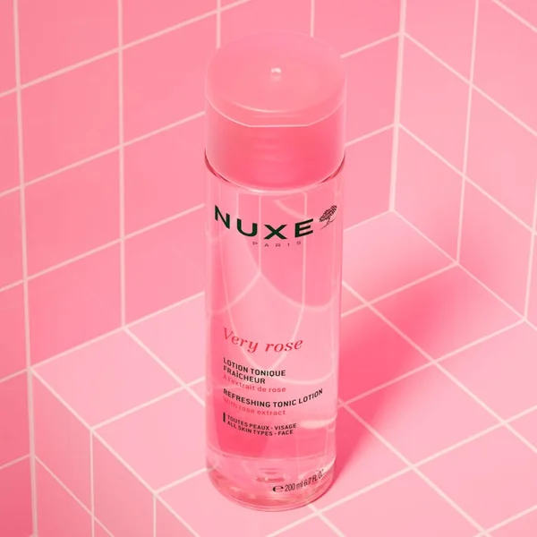 VERY ROSE - Lotion Tonique Fraîcheur - Visage - Tous Types de Peaux, 200ml