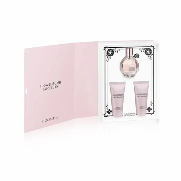 Viktor & Rolf - Flowerbomb Coffret Eau de Parfum, Gel douche et Lait corps