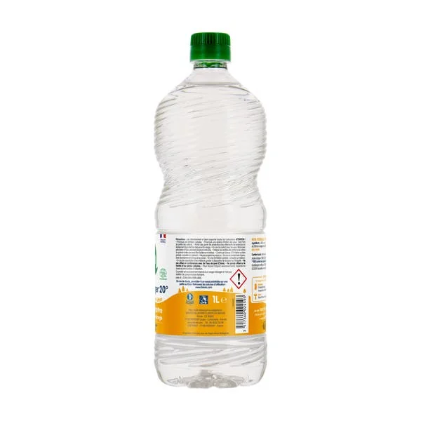 Vinaigre ménager 20°, senteur citron, éco-recharge