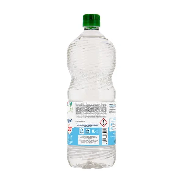 Vinaigre ménager sans parfum 20°