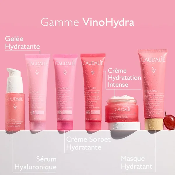 VINOHYDRA - Masque-Crème Hydratant - Visage - Tous Types de Peaux, 75ml