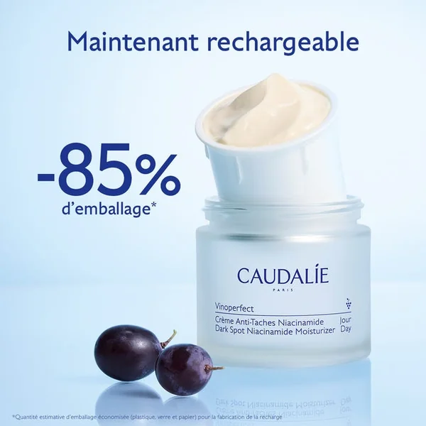 VINOPERFECT - Crème Jour Anti-Taches Niacinamide - Visage - Tous Types de Peaux, 50ml