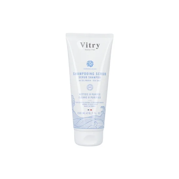 Vitry Shampoing Scrub au Sel Marin 200 ml