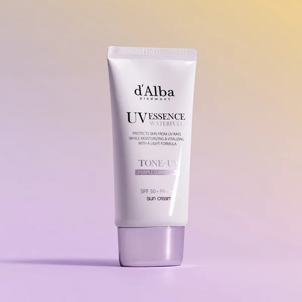 Waterfall Tone-Up Sun Cream (Purple)