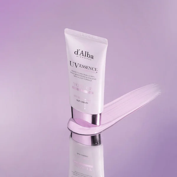 Waterfall Tone-Up Sun Cream (Purple)