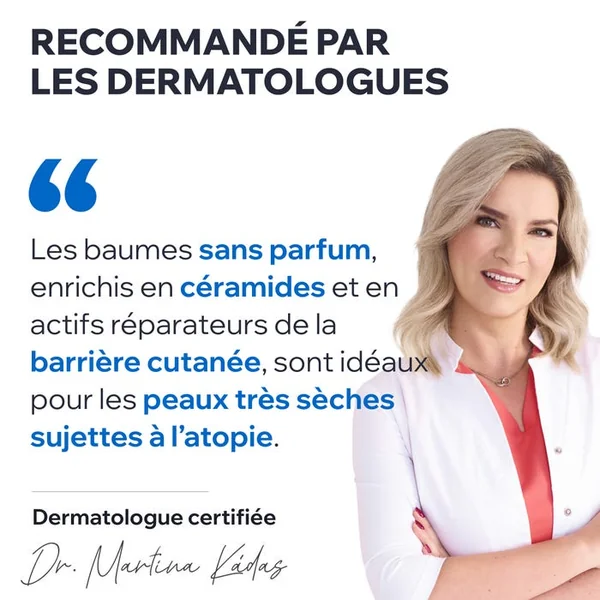 XEMOSE C8+ - Baume Relipidant Anti-Grattage - Visage et Corps - Peaux Très Sèches à Tendance Atopique, 500ml