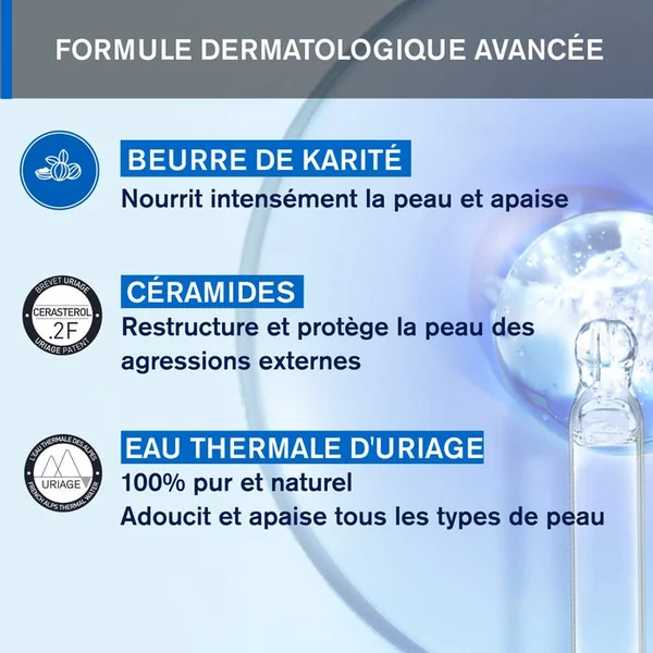 XEMOSE C8+ - Syndet Nettoyant Doux - Visage et Corps - Peaux Très Sèches à Tendance Atopique, 500ml