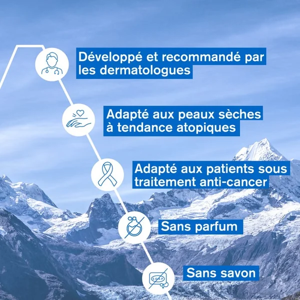 XEMOSE C8+ - Syndet Nettoyant Doux - Visage et Corps - Peaux Très Sèches à Tendance Atopique, 500ml