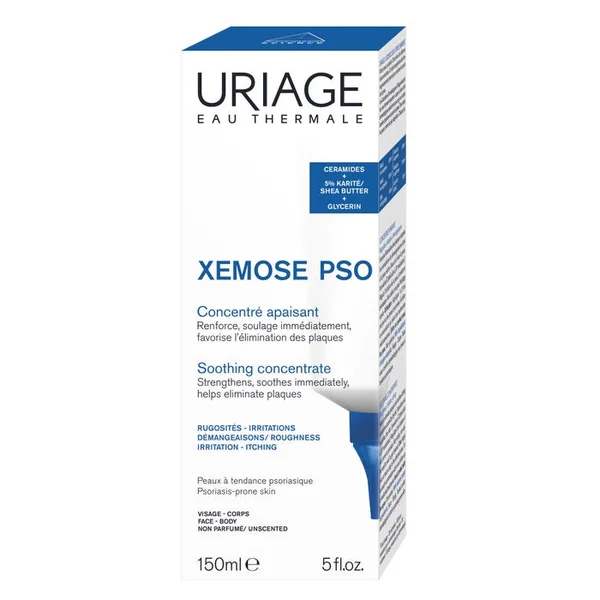 XEMOSE PSO - Concentré Apaisant - Visage et Corps - Peaux à Tendance Psoriasique, 150ml