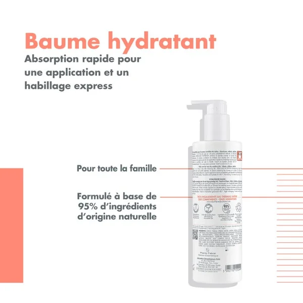 XERACALM NUTRITION - Baume Hydratant - Visage et Corps - Peaux Sensibles et Très Sèches, 400ml