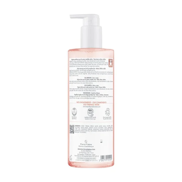 XERACALM NUTRITION - Gel Nettoyant - Visage et Corps - Peaux Sensibles et Sèches, 500ml