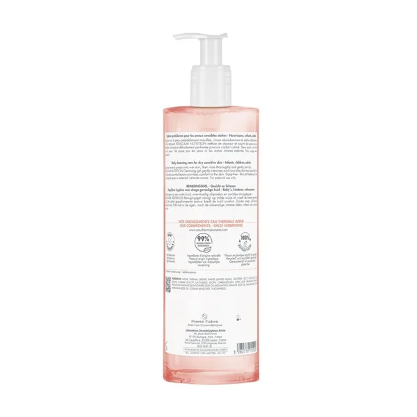 XERACALM NUTRITION - Gel Nettoyant - Visage et Corps - Peaux Sensibles et Sèches, 750ml