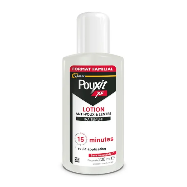 XF - Traitement Lotion Anti-poux et Lentes, 200ml